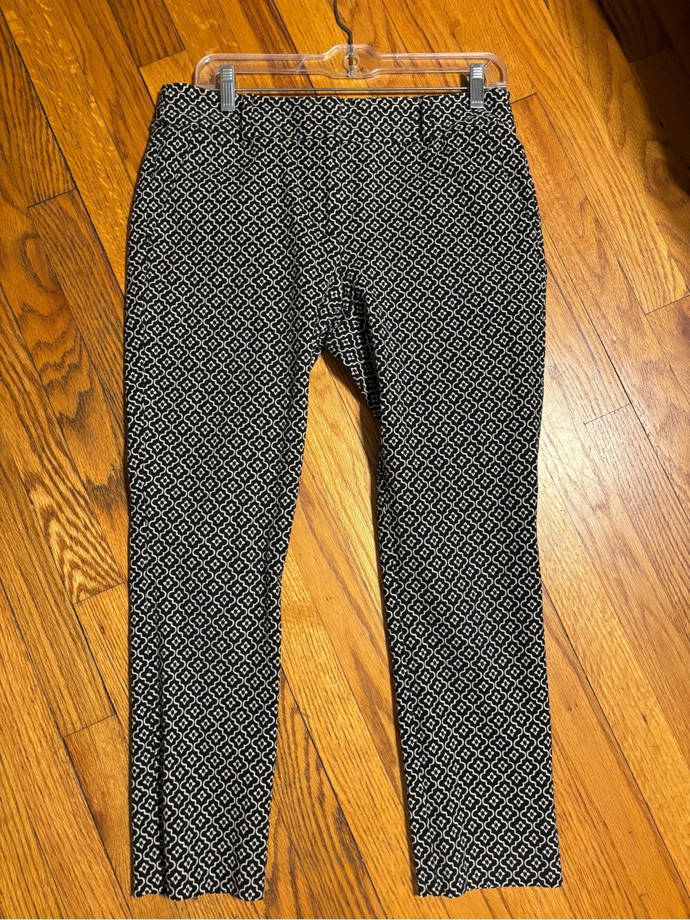 Ann Taylor LOFT Marissa skinny Petite Geometric Pants